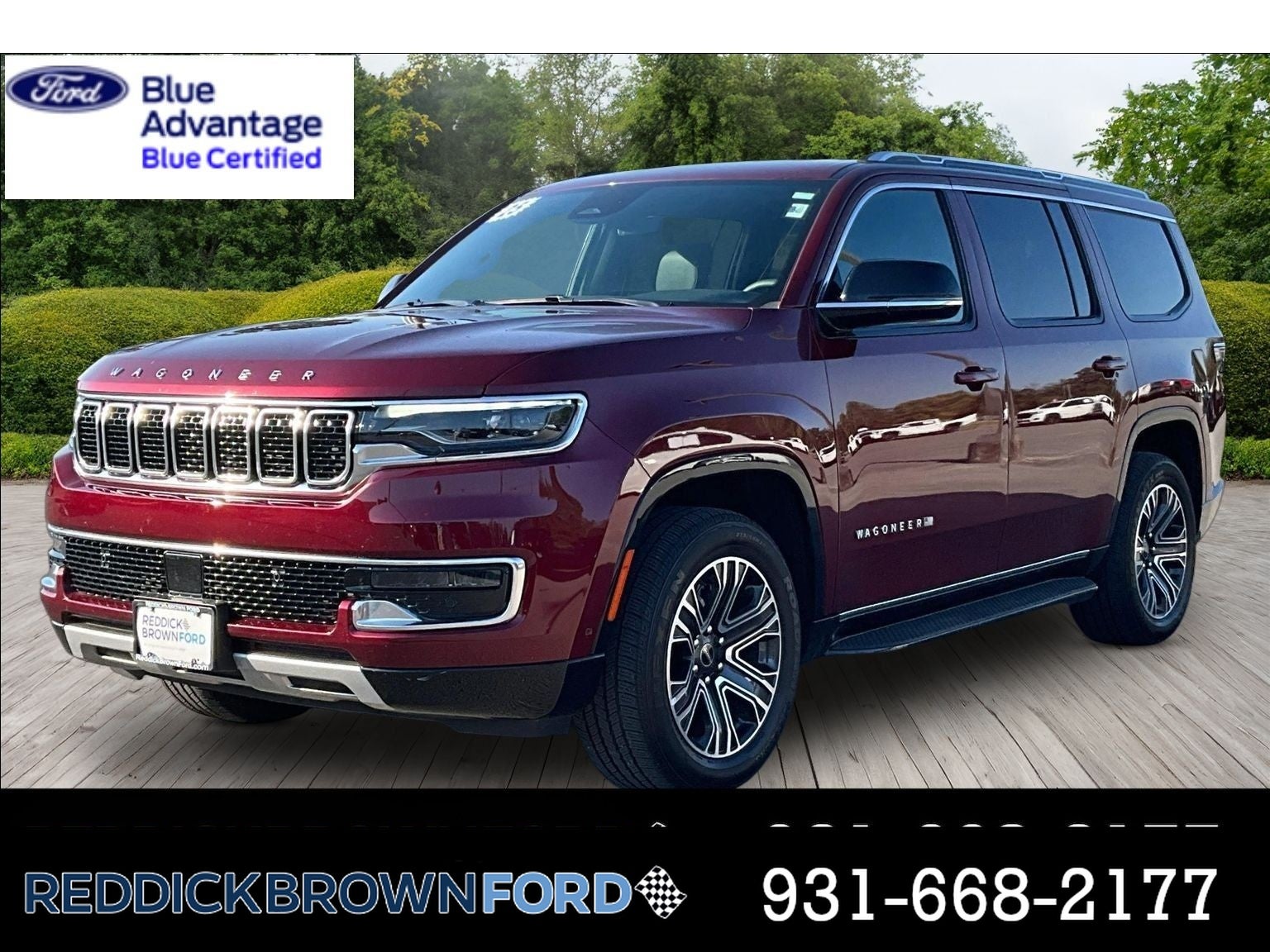Velvet Red Pearlcoat 2025 Jeep Wagoneer SUV / Crossover Four-Wheel Drive 8-Speed Automatic