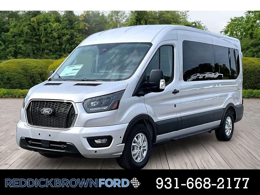 Ingot Silver Metallic 2026 Ford Transit Passenger Van Rear-Wheel Drive Automatic