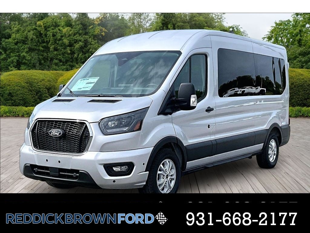 Ingot Silver Metallic 2026 Ford Transit Passenger Van Rear-Wheel Drive Automatic