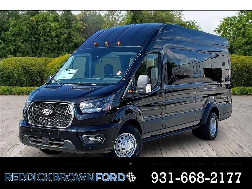 Agate Black Metallic 2026 Ford Transit Passenger Van Rear-Wheel Drive Automatic