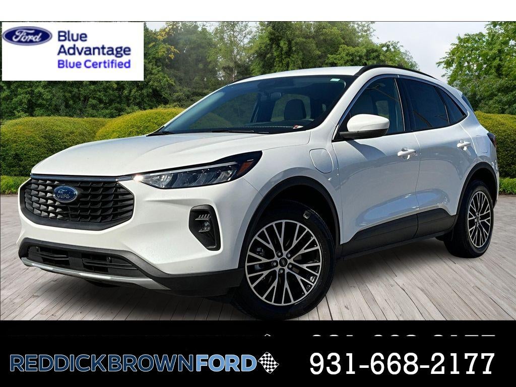 White 2024 Ford Escape Hybrid Plug-in SUV / Crossover Front-Wheel Drive Continuously Variable Transmission