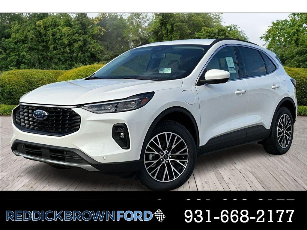 Star White Metallic Tri-Coat 2025 Ford Escape Hybrid Plug-in SUV / Crossover Front-Wheel Drive Automatic
