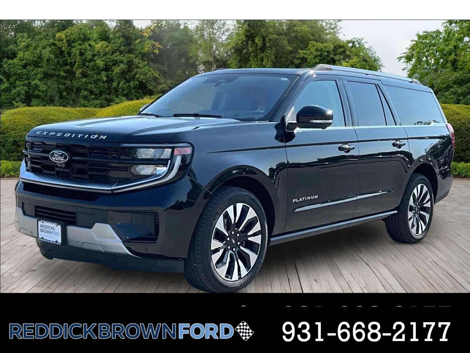 Agate Black Metallic 2025 Ford Expedition SUV / Crossover Four-Wheel Drive Automatic