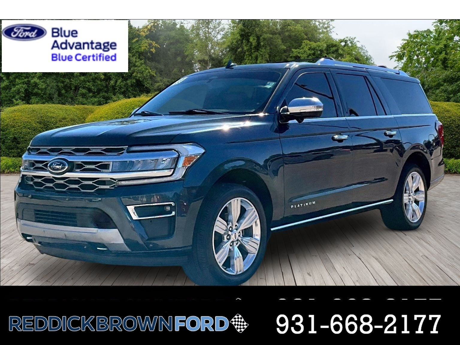 Stone Blue Metallic 2023 Ford Expedition SUV / Crossover Four-Wheel Drive Automatic