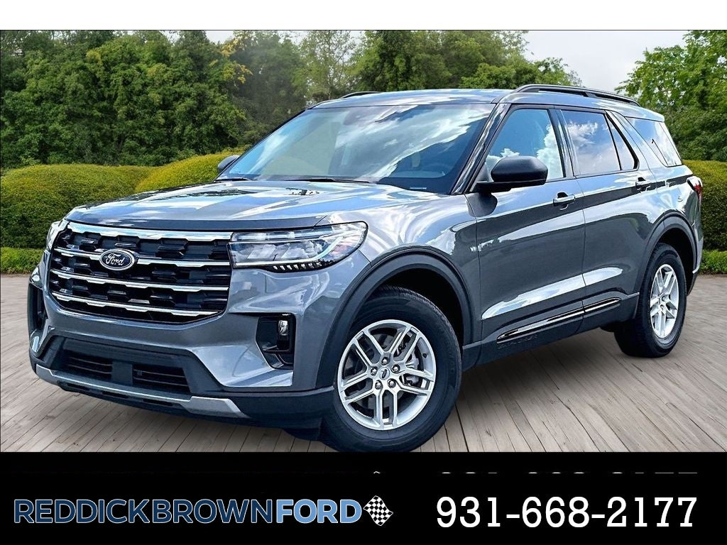 Gray 2026 Ford Explorer SUV / Crossover Rear-Wheel Drive 