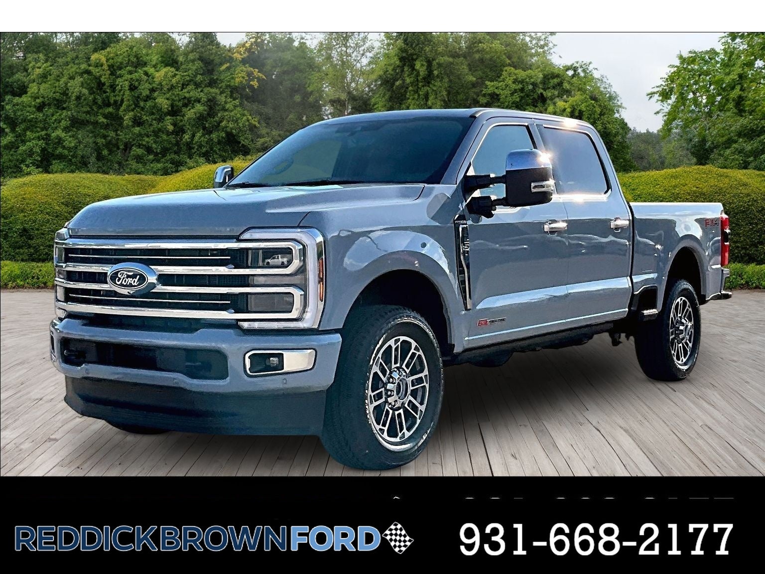 Glacier Gray Metallic Tri-Coat 2027 Ford F-250 Super Duty Pickup Truck Four-Wheel Drive Automatic