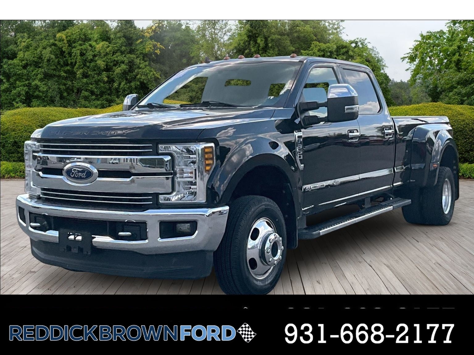 Agate Black Metallic 2019 Ford F-350 Super Duty Pickup Truck Four-Wheel Drive 6-Speed Automatic