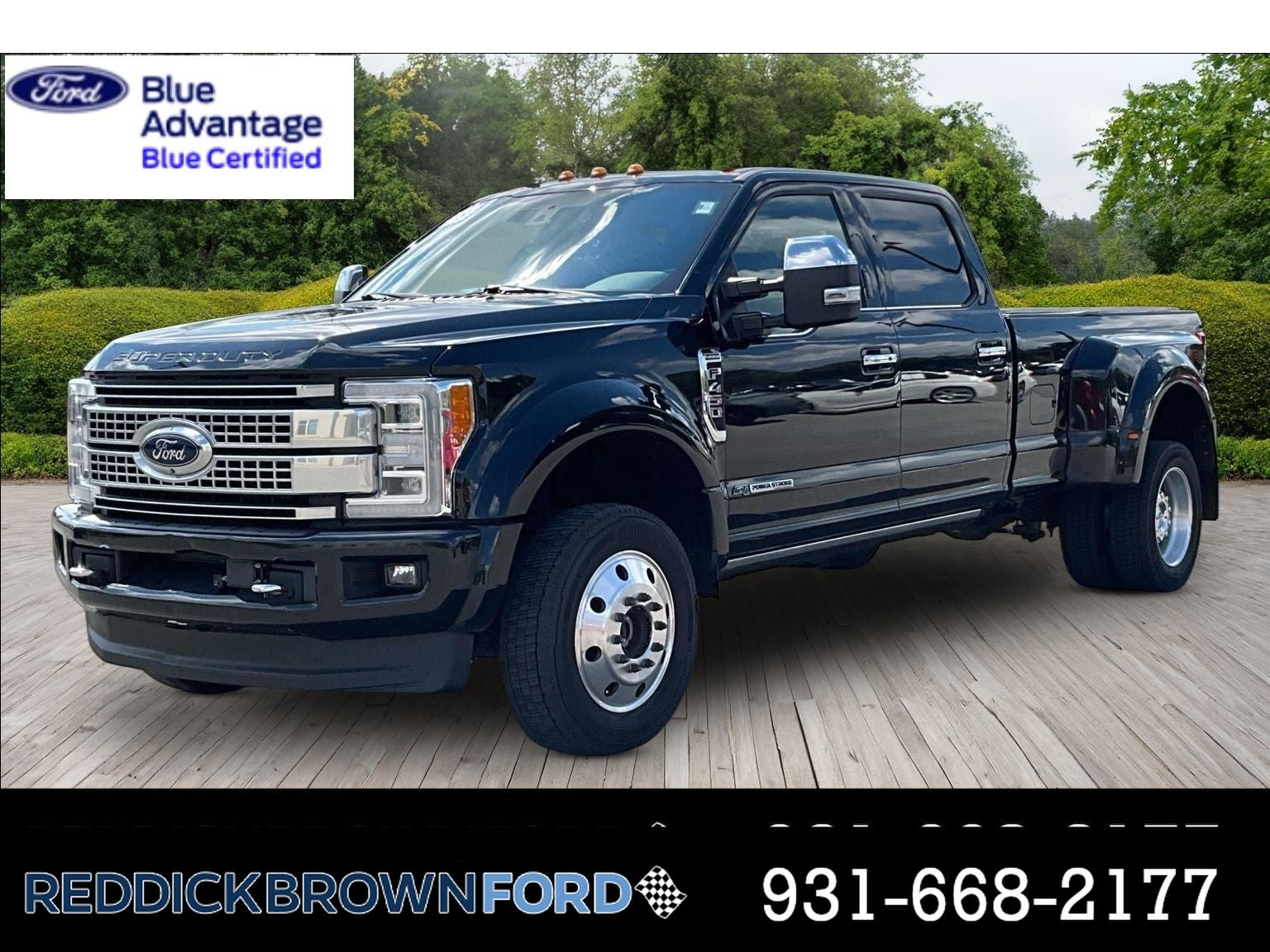  2019 Ford F-450 Super Duty Platinum Crew Cab LB DRW 4WD   