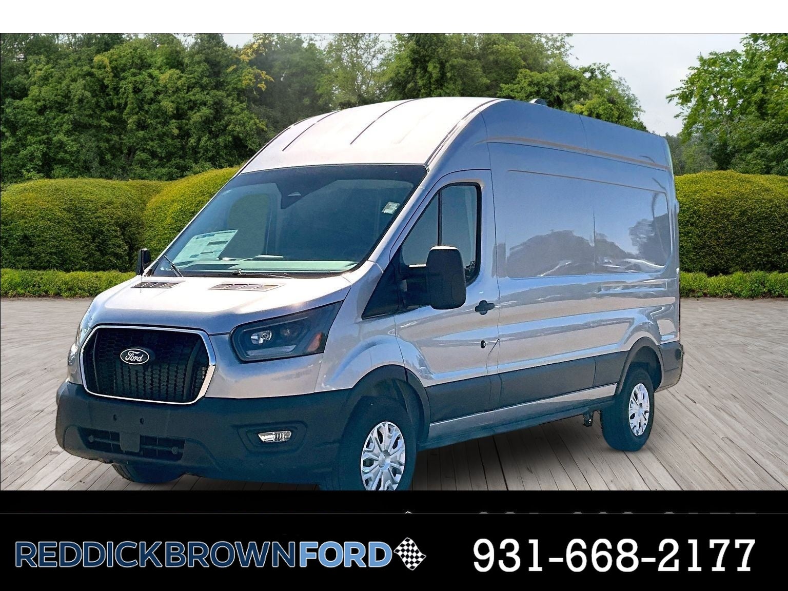 Iconic Silver Metallic 2027 Ford Transit Cargo Van Rear-Wheel Drive Automatic