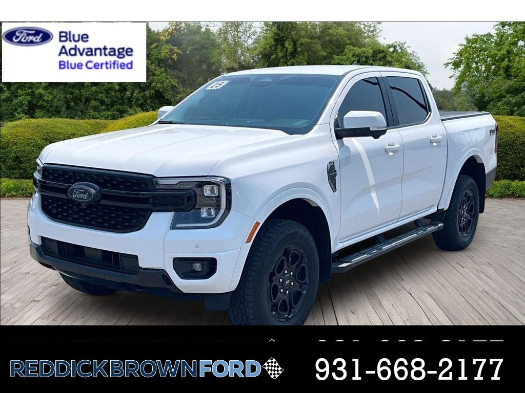 Oxford White 2025 Ford Ranger Pickup Truck Four-Wheel Drive Automatic
