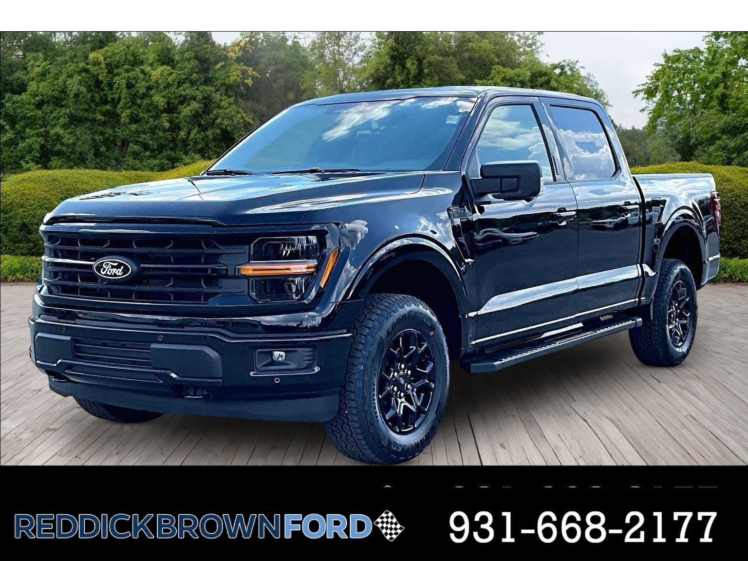 Agate Black Metallic 2026 Ford F-150 Pickup Truck Four-Wheel Drive Automatic