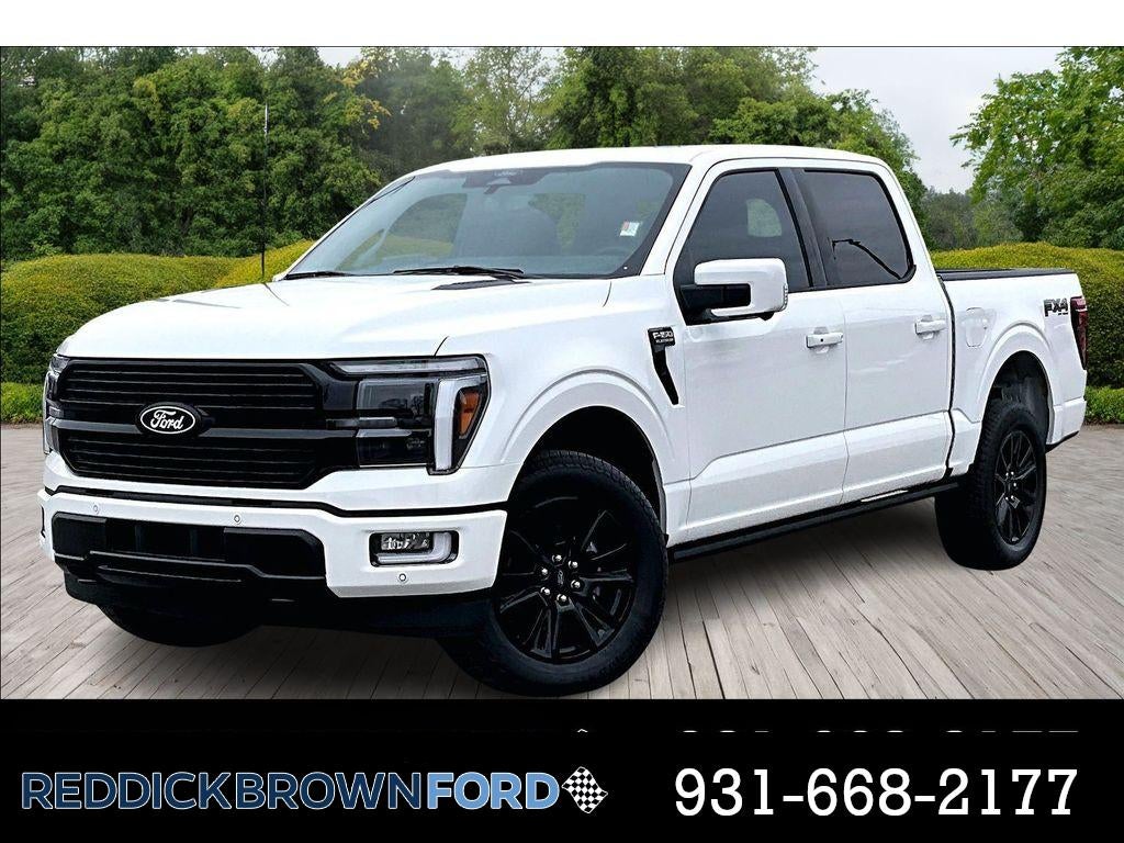 Star White Metallic Tri-Coat 2025 Ford F-150 Pickup Truck Four-Wheel Drive Automatic