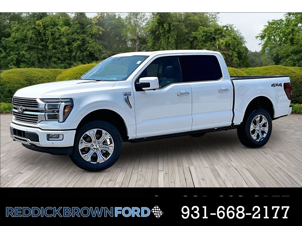 Star White Metallic Tri-Coat 2026 Ford F-150 Pickup Truck Four-Wheel Drive Automatic
