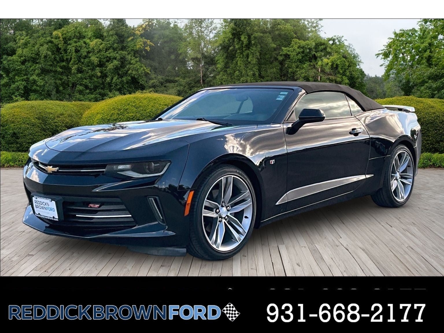 Mosaic Black Metallic 2017 Chevrolet Camaro Convertible Rear-Wheel Drive 8-Speed Automatic