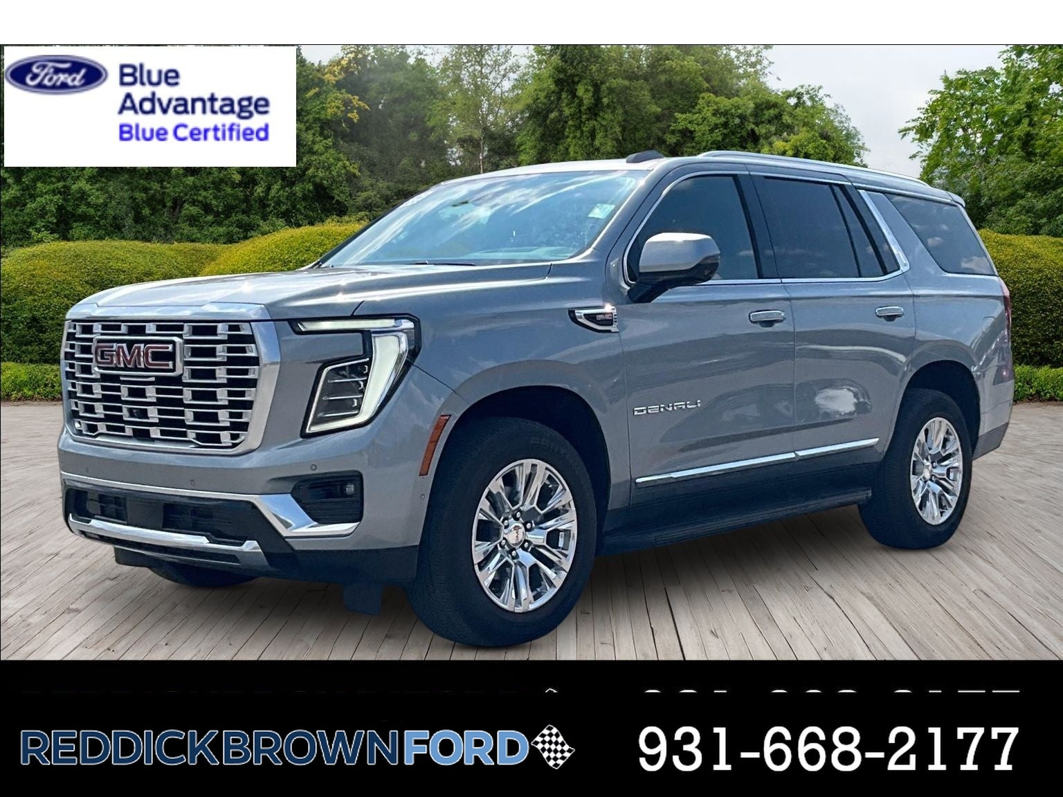 Sterling Metallic 2025 GMC Yukon SUV / Crossover Four-Wheel Drive Automatic