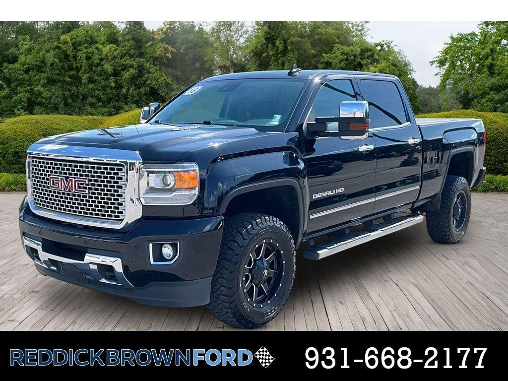 Onyx Black 2016 GMC Sierra 2500HD Pickup Truck Four-Wheel Drive 6-Speed Automatic