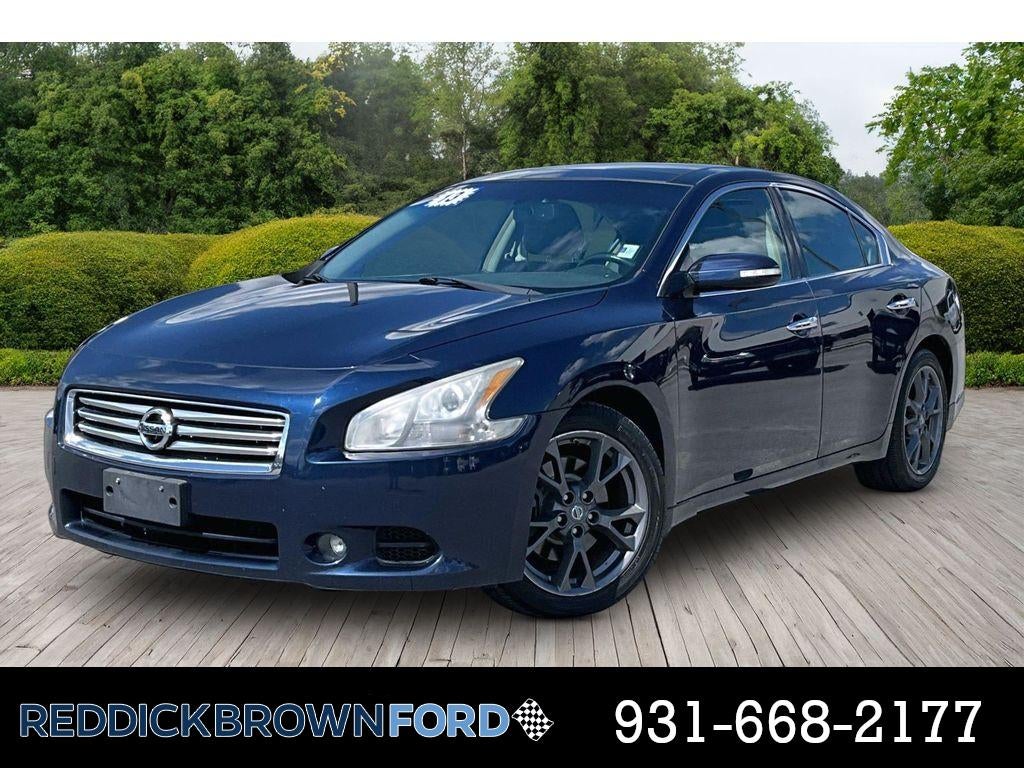 Navy Blue Metallic 2013 Nissan Maxima Sedan Front-Wheel Drive Continuously Variable Transmission
