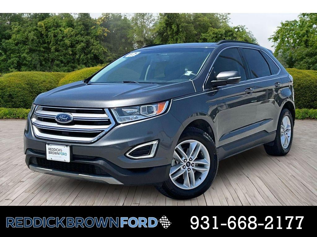 Gray (Magnetic Metallic) 2017 Ford Edge SEL SUV / Crossover Front-Wheel Drive 6-Speed Automatic