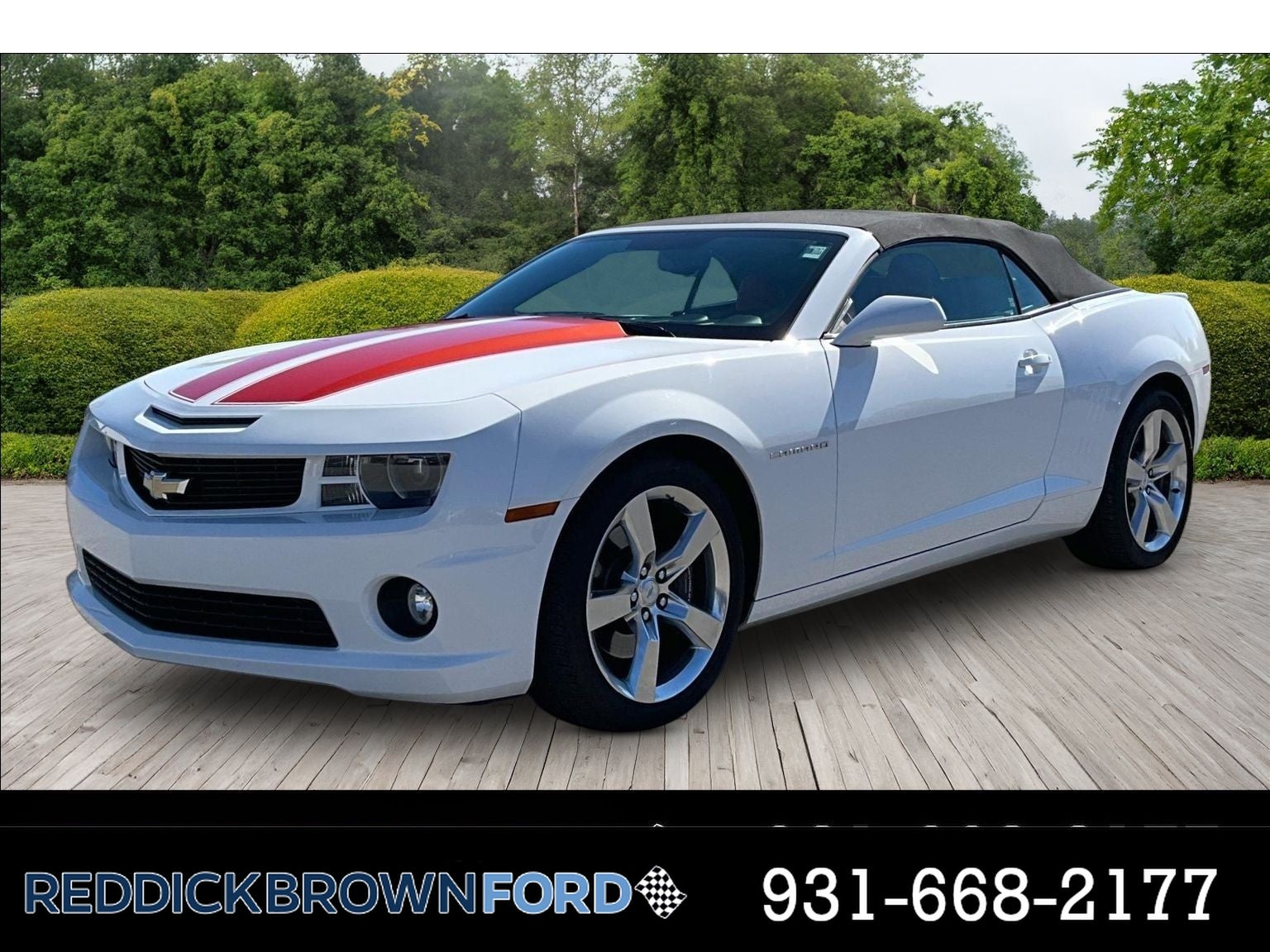 Summit White 2012 Chevrolet Camaro Convertible Rear-Wheel Drive 6-Speed Automatic
