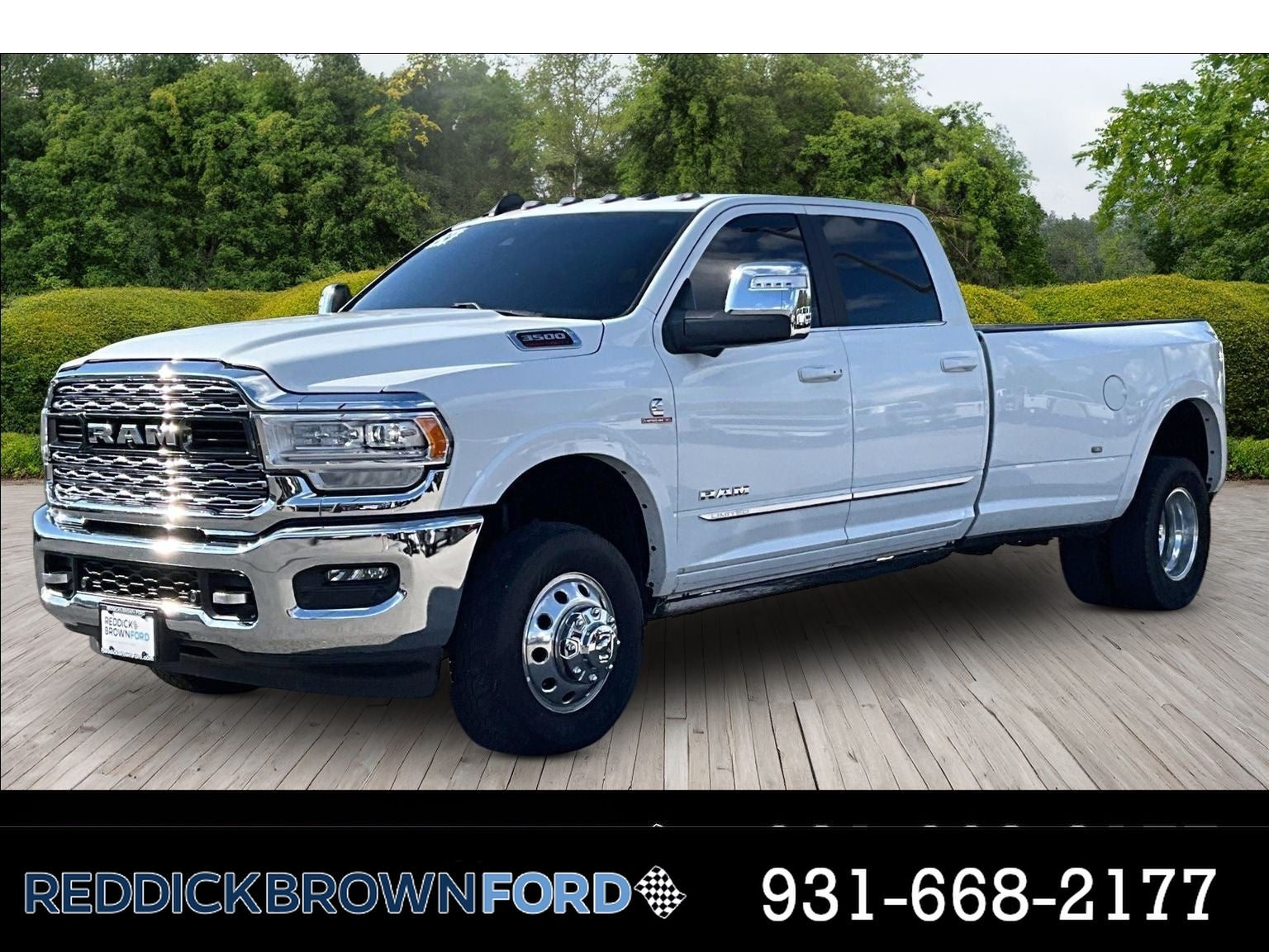 Bright White Clearcoat 2024 RAM 3500 Pickup Truck Four-Wheel Drive 6-Speed Automatic