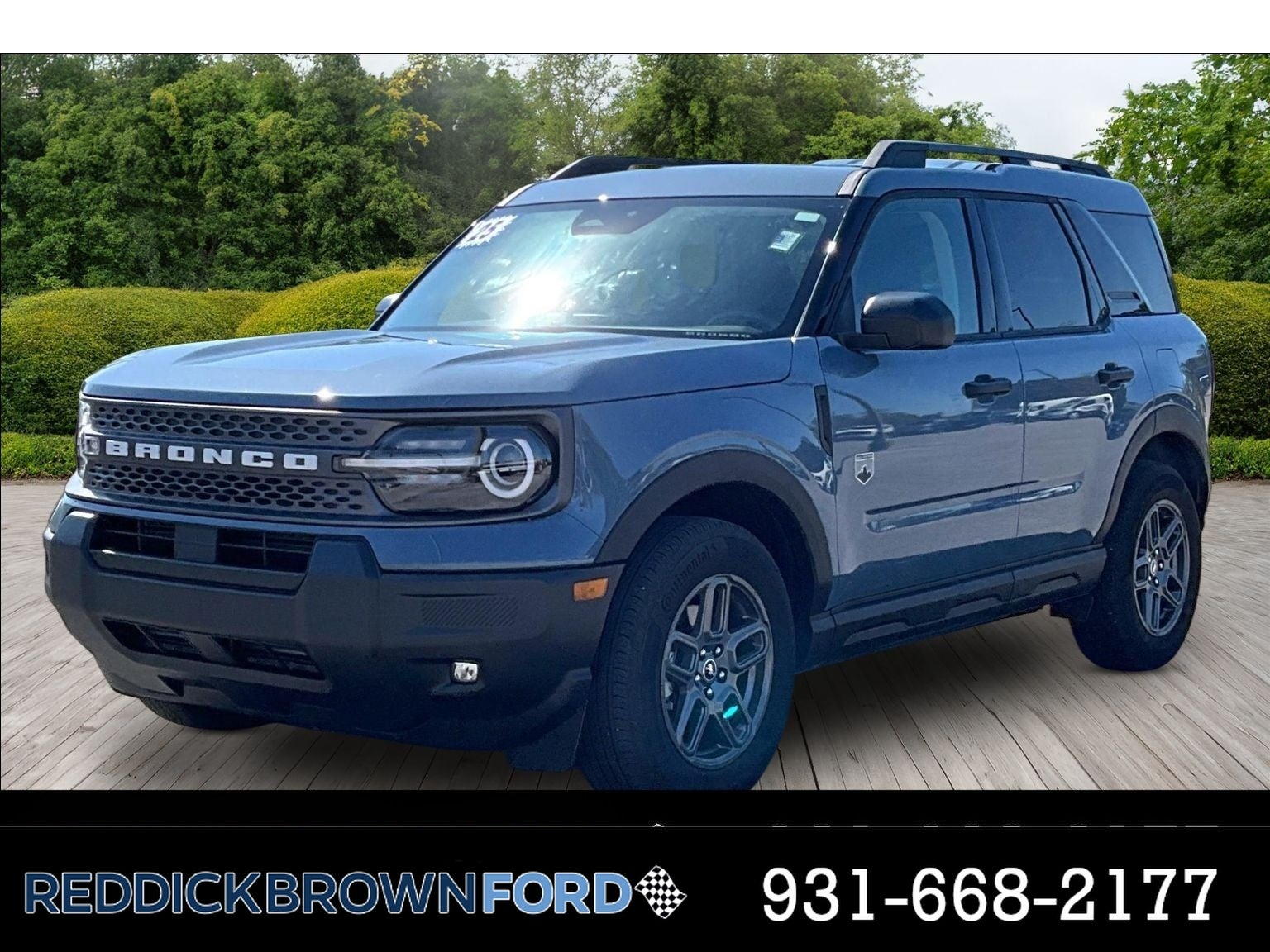 Blue (Azure Gray Metallic Tri-Coat) 2025 Ford Bronco Sport SUV / Crossover All-Wheel Drive 8-Speed Automatic
