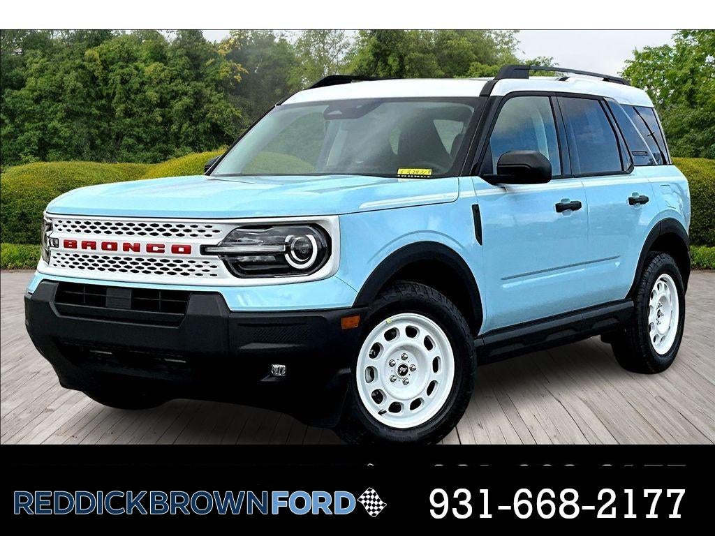 Robins Egg Blue 2025 Ford Bronco Sport SUV / Crossover All-Wheel Drive 8-Speed Automatic