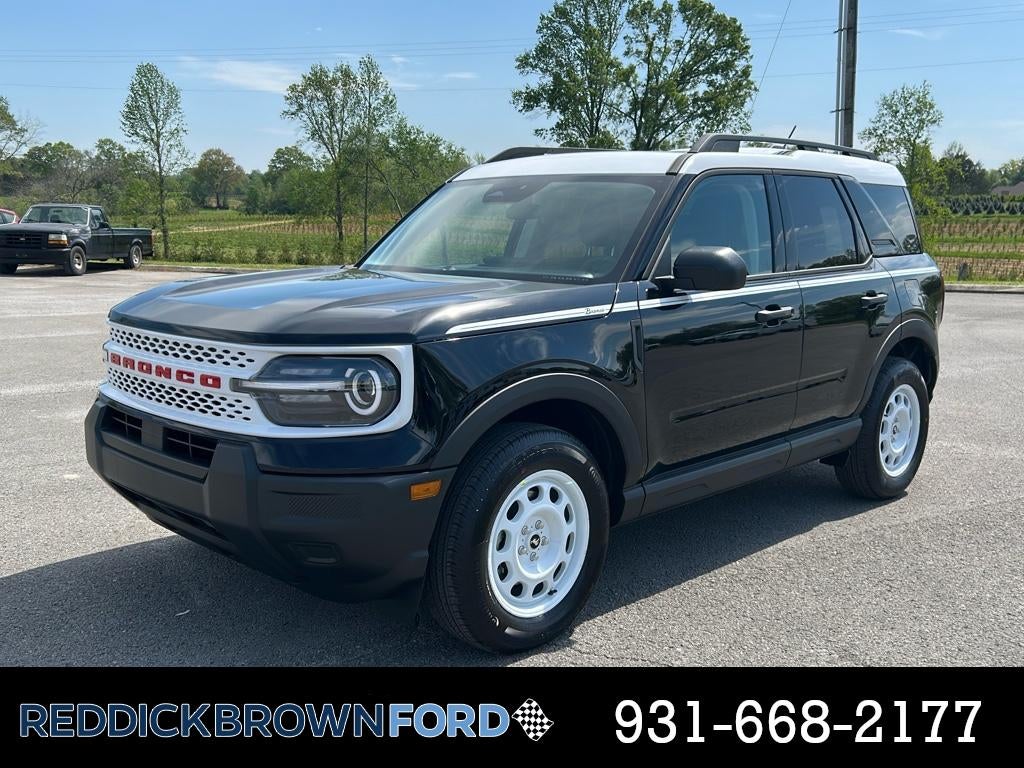 Black 2025 Ford Bronco Sport SUV / Crossover All-Wheel Drive 8-Speed Automatic