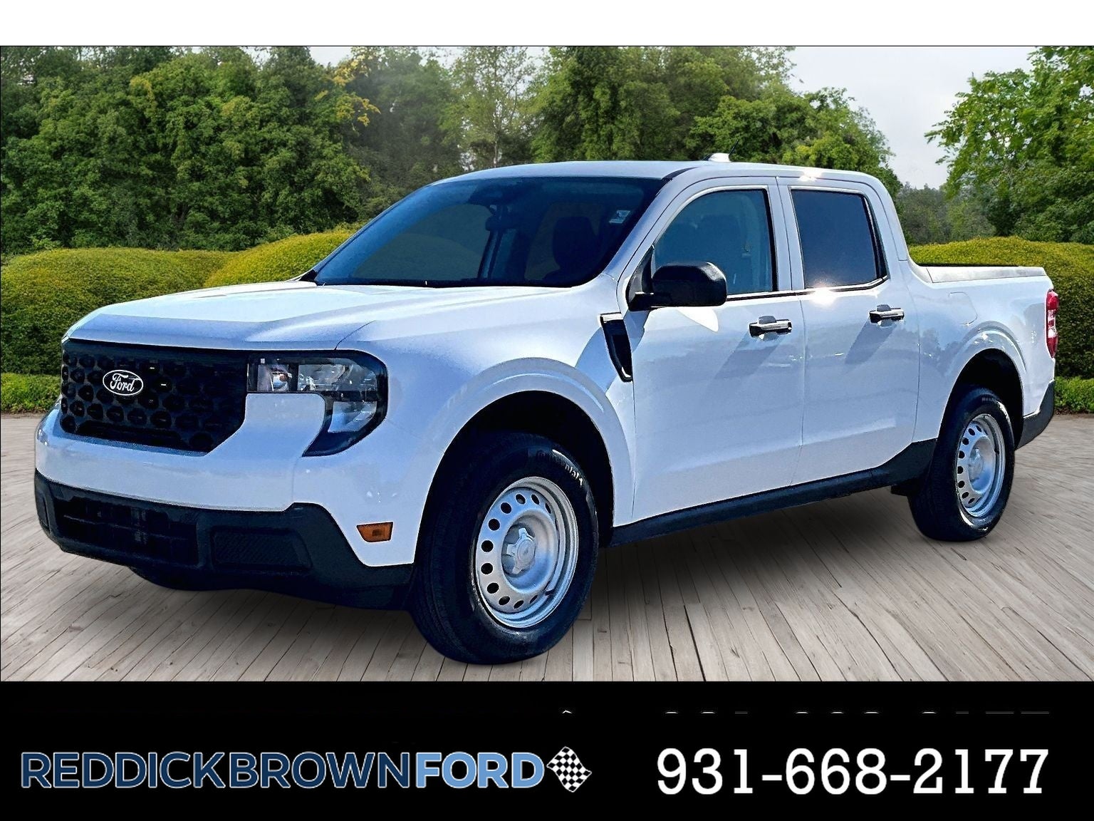 Oxford White 2026 Ford Maverick Pickup Truck All-Wheel Drive Continuously Variable Transmission