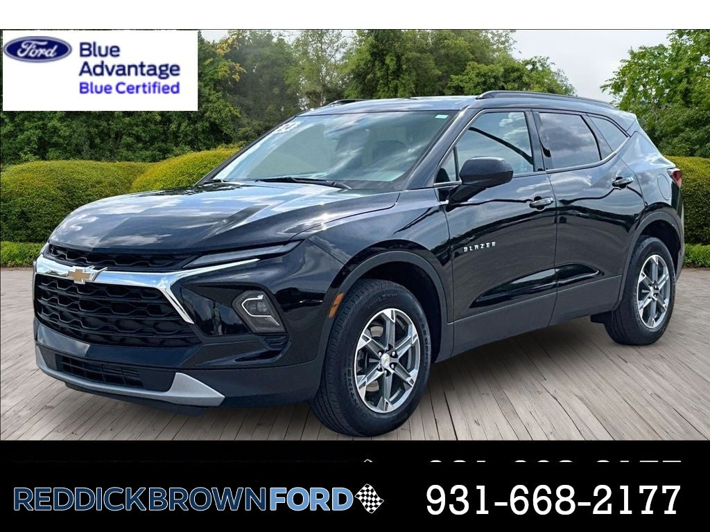Black 2024 Chevrolet Blazer SUV / Crossover Front-Wheel Drive 9-Speed Automatic