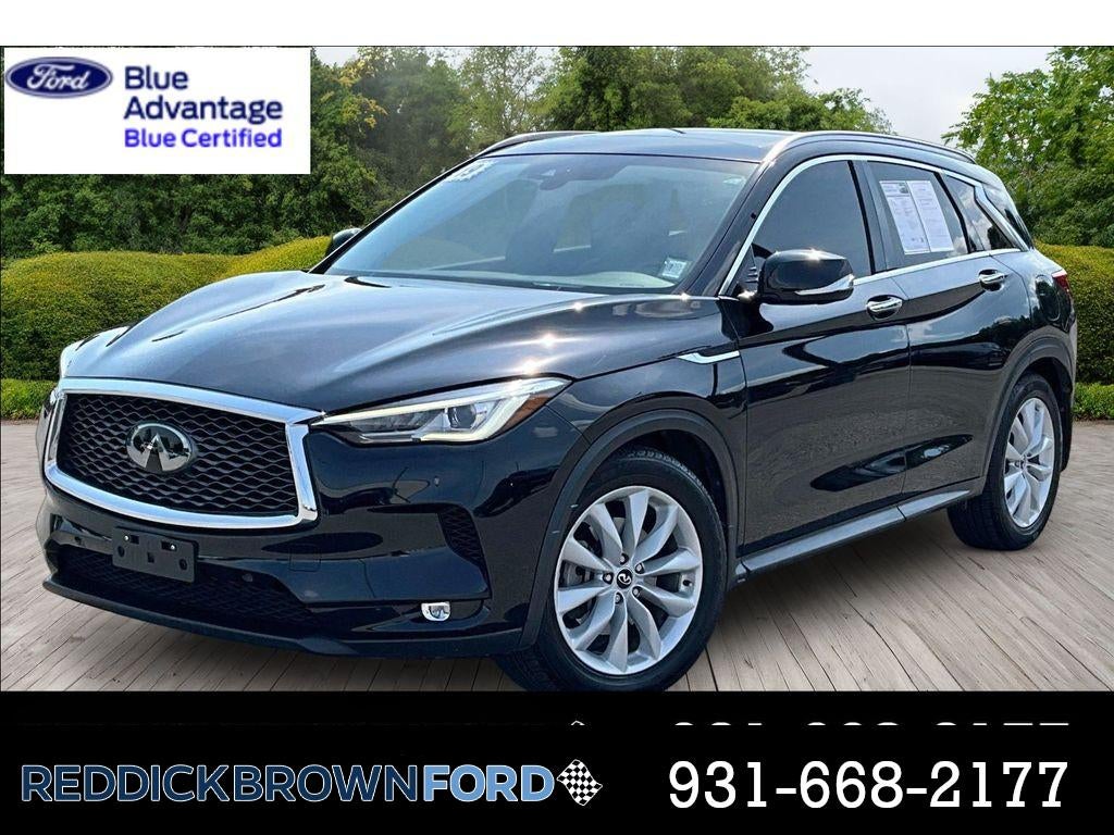 Eclipse Black 2019 INFINITI QX50 SUV / Crossover Front-Wheel Drive Continuously Variable Transmission
