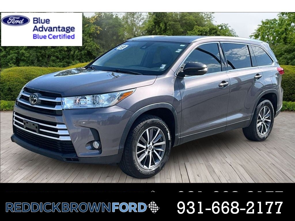 Predawn Gray Mica 2019 Toyota Highlander SUV / Crossover Front-Wheel Drive 8-Speed Automatic