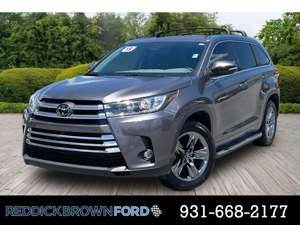 Predawn Gray Mica 2019 Toyota Highlander SUV / Crossover Front-Wheel Drive 8-Speed Automatic