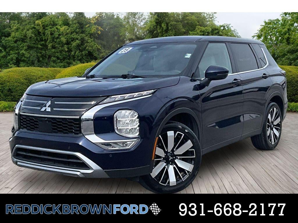 Cosmic Blue Metallic 2025 Mitsubishi Outlander SE FWD SUV / Crossover Front-Wheel Drive Continuously Variable Transmission