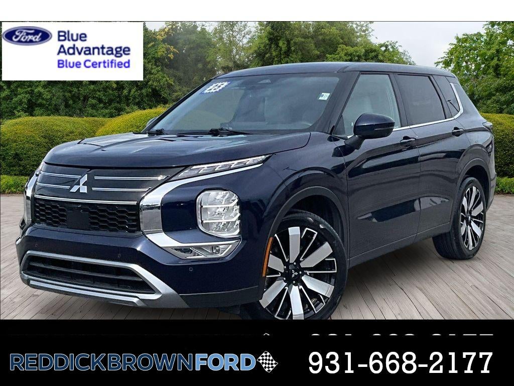 Cosmic Blue Metallic 2025 Mitsubishi Outlander SUV / Crossover Front-Wheel Drive Continuously Variable Transmission