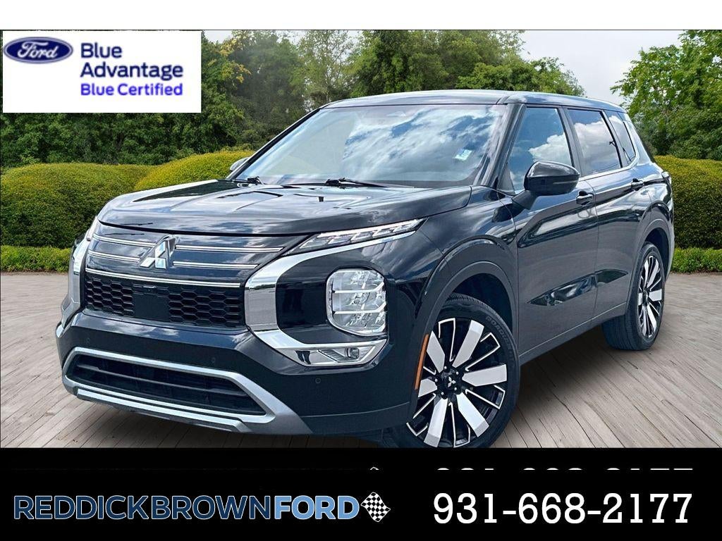Black 2025 Mitsubishi Outlander SUV / Crossover Front-Wheel Drive Continuously Variable Transmission