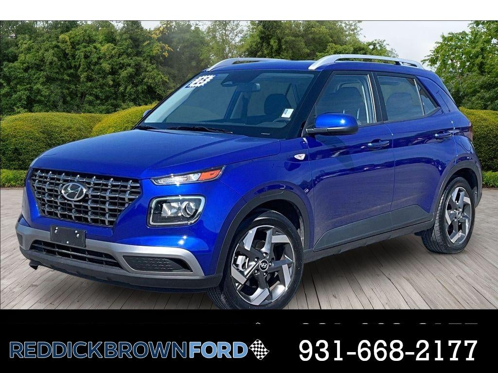 Intense Blue 2025 Hyundai Venue SEL FWD SUV / Crossover Front-Wheel Drive Continuously Variable Transmission