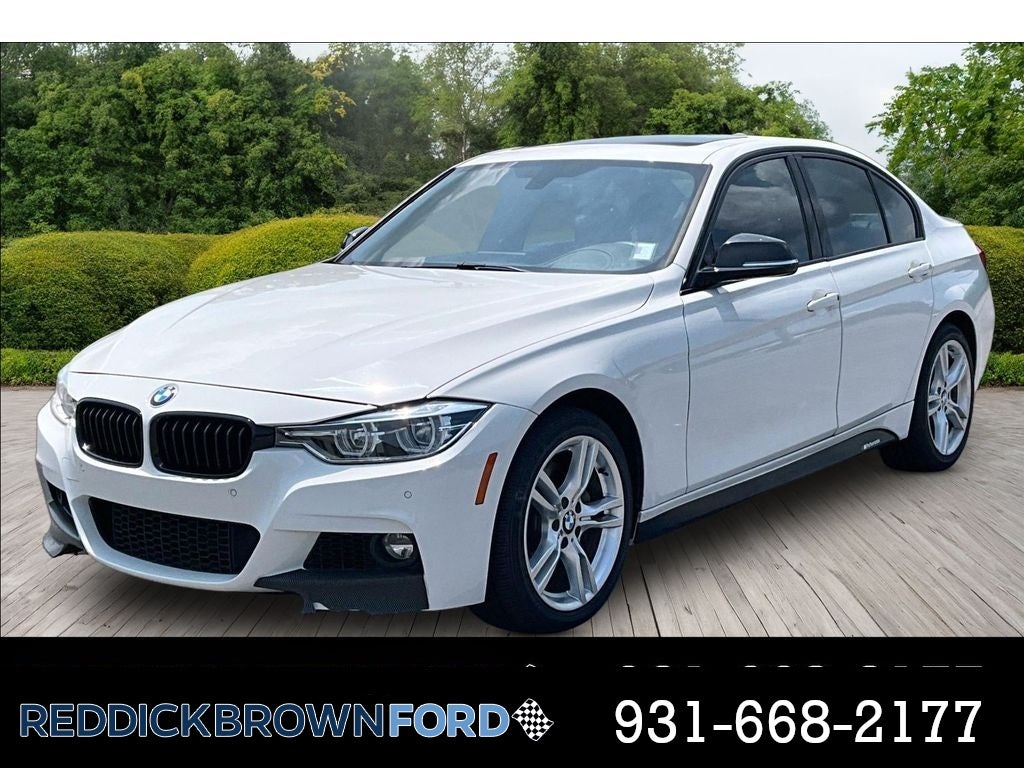 Alpine White 2017 BMW 3 Series Sedan All-Wheel Drive 8-Speed Automatic