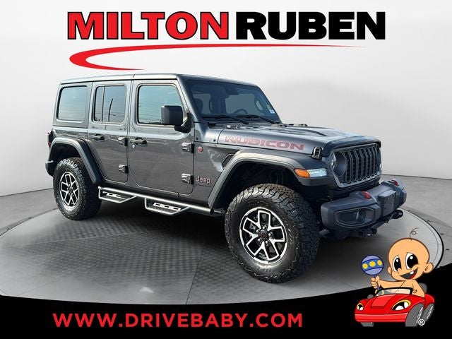 Gray (Granite Crystal Metallic Clearcoat) 2024 Jeep Wrangler SUV / Crossover Four-Wheel Drive 8-Speed Automatic