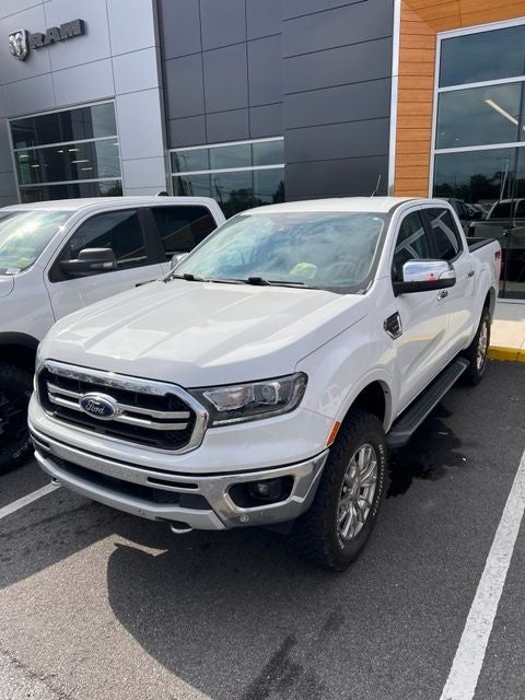 Oxford White 2021 Ford Ranger Pickup Truck Four-Wheel Drive Automatic