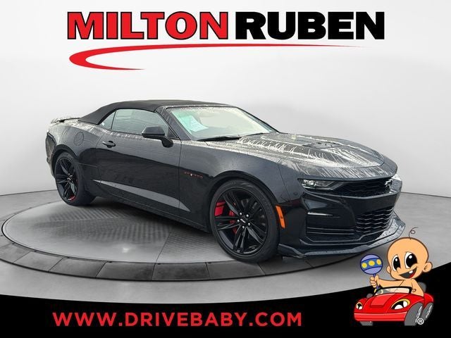Black 2022 Chevrolet Camaro Convertible Rear-Wheel Drive Automatic