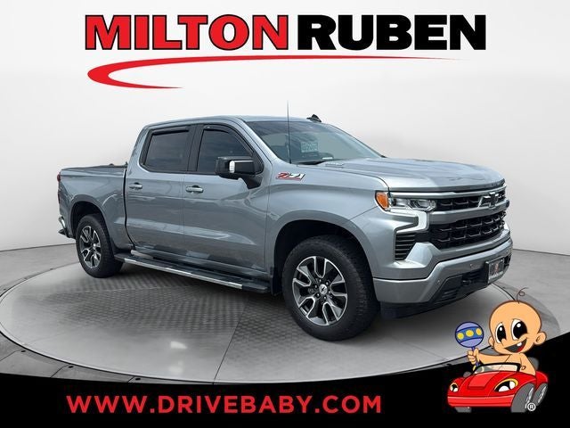 Sterling Gray Metallic 2024 Chevrolet Silverado 1500 Pickup Truck Four-Wheel Drive Automatic