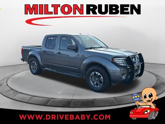 Gray (Gun Metallic) 2017 Nissan Frontier Pickup Truck 4X2 5-Speed Automatic Overdrive