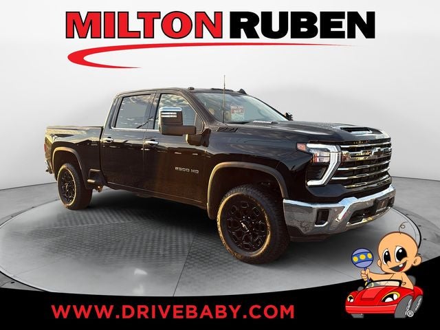 Black 2024 Chevrolet Silverado 2500HD Pickup Truck Four-Wheel Drive Automatic