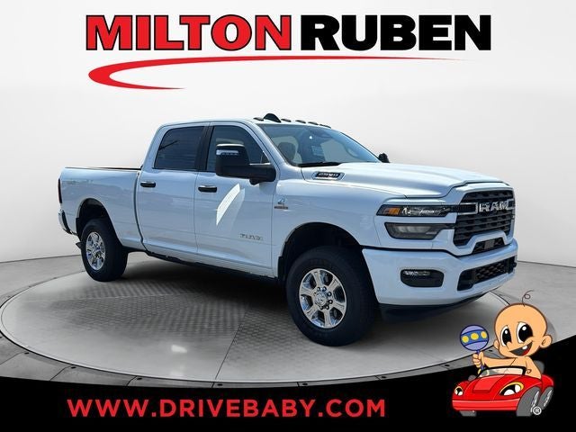 Bright White Clear C 2025 RAM 2500 Pickup Truck Four-Wheel Drive Automatic