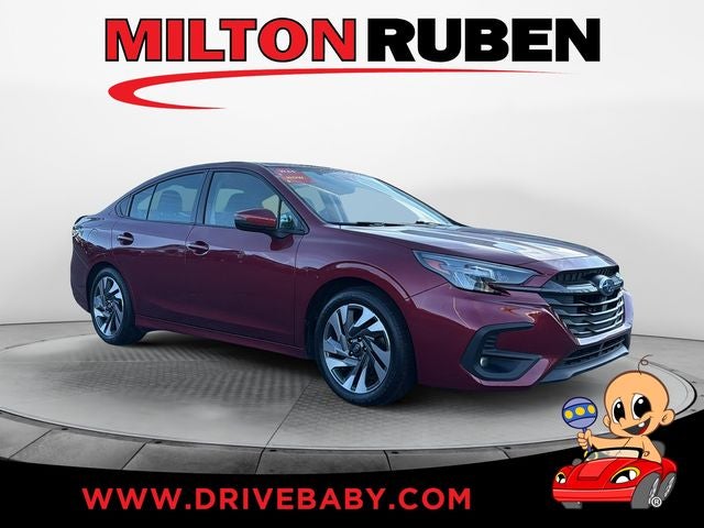 Crimson Red Pearl 2024 Subaru Legacy Sedan All-Wheel Drive Continuously Variable Transmission