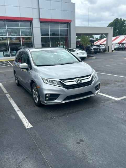 Gray 2018 Honda Odyssey Minivan Front-Wheel Drive Automatic