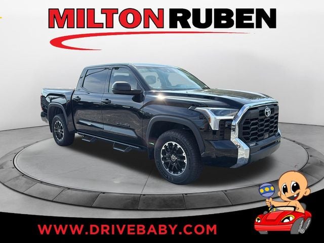 Midnight Black Metallic 2023 Toyota Tundra Pickup Truck Four-Wheel Drive Automatic