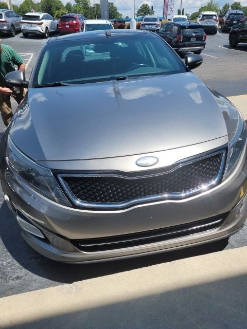 Titanium Silver 2014 Kia Optima Sedan Front-Wheel Drive 6-Speed Automatic