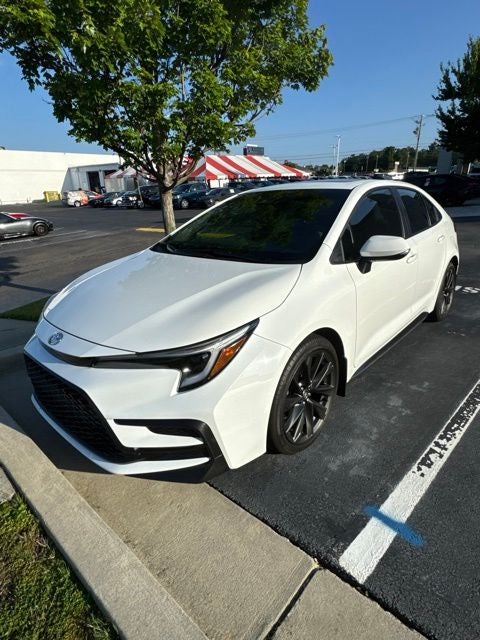 Ice 2024 Toyota Corolla Sedan Front-Wheel Drive Continuously Variable Transmission