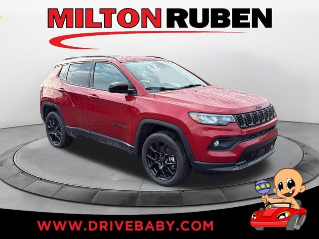 Red Hot Pearl-Coat Exterior Paint 2026 Jeep Compass SUV / Crossover Four-Wheel Drive 8-Speed Automatic